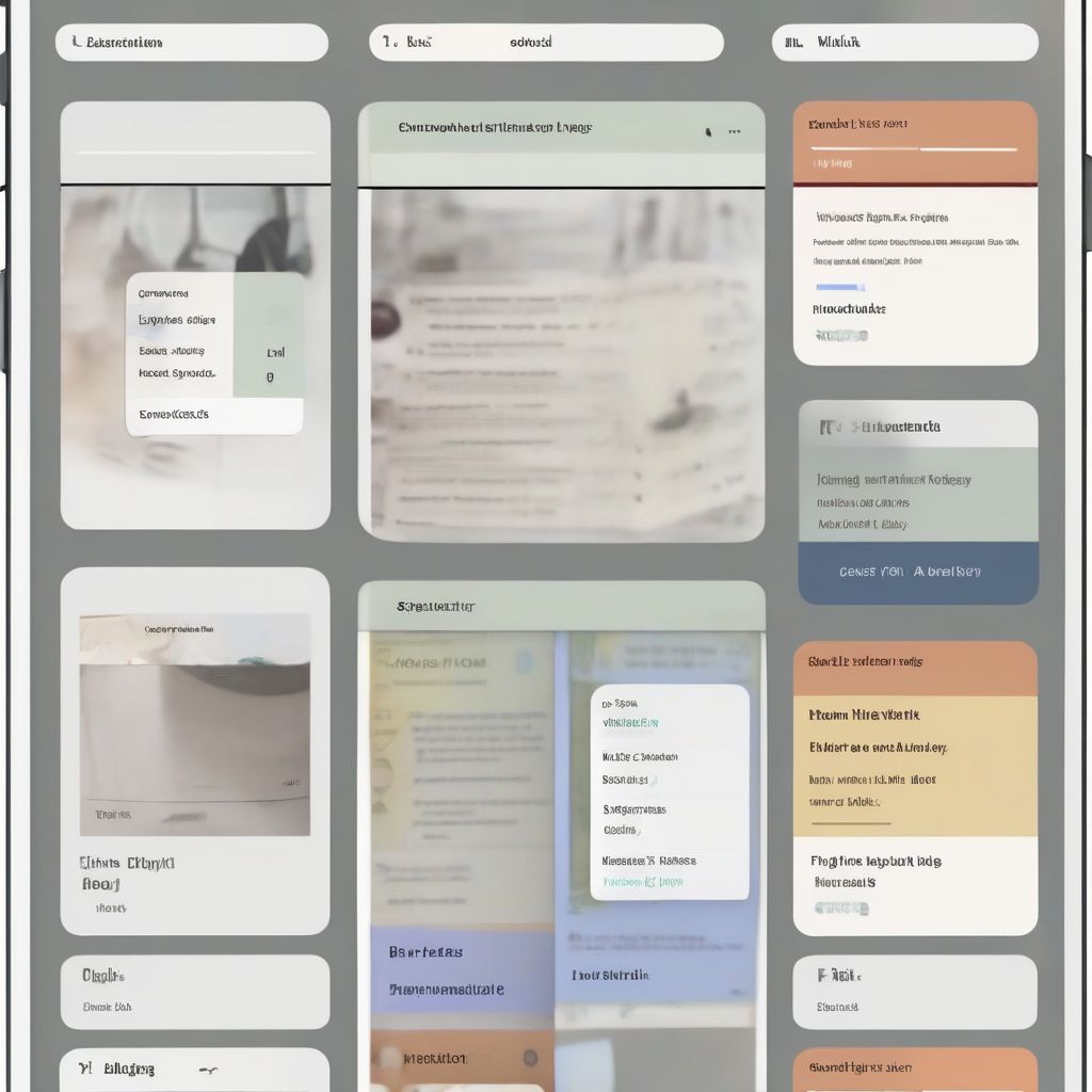 Mobile App Typography Hierarchy